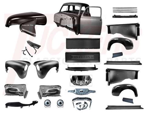 1953 chevy front sheet metal diagram|1953 Chevy sheet metal parts.